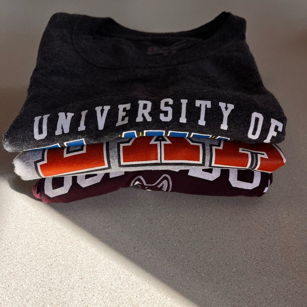 Assorted College T-Shirts Bundle